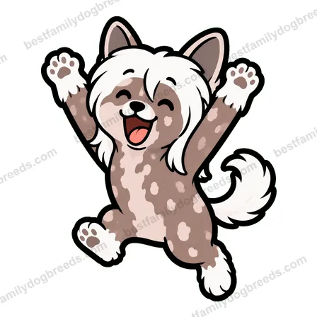 Chinese Crested sticker 13