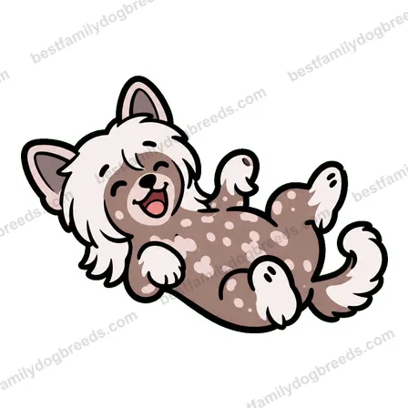 Chinese Crested dog meme sticker preview