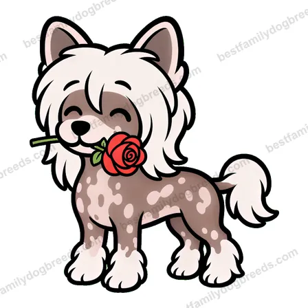 Chinese Crested sticker 22
