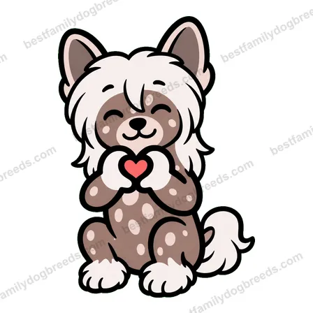 Chinese Crested sticker 23
