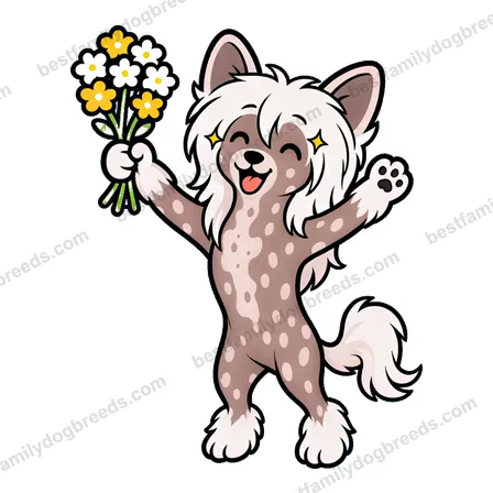 Chinese Crested sticker 24