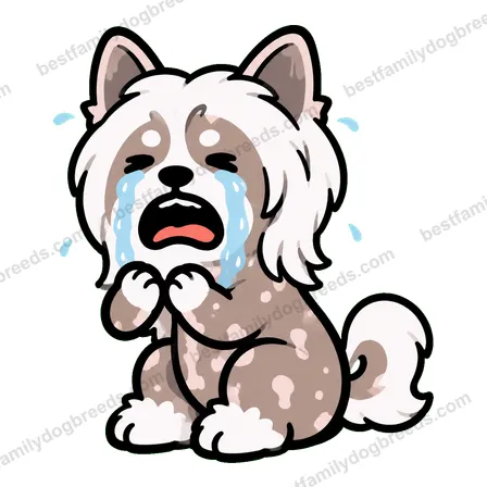 Chinese Crested dog meme sticker preview