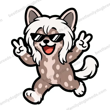 Chinese Crested sticker 29
