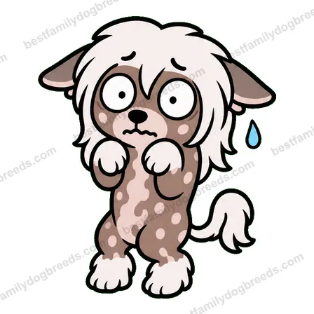 Chinese Crested dog meme sticker preview