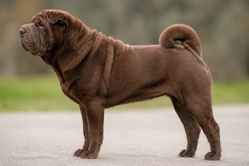 Chinese Shar-Pei — Brown coat