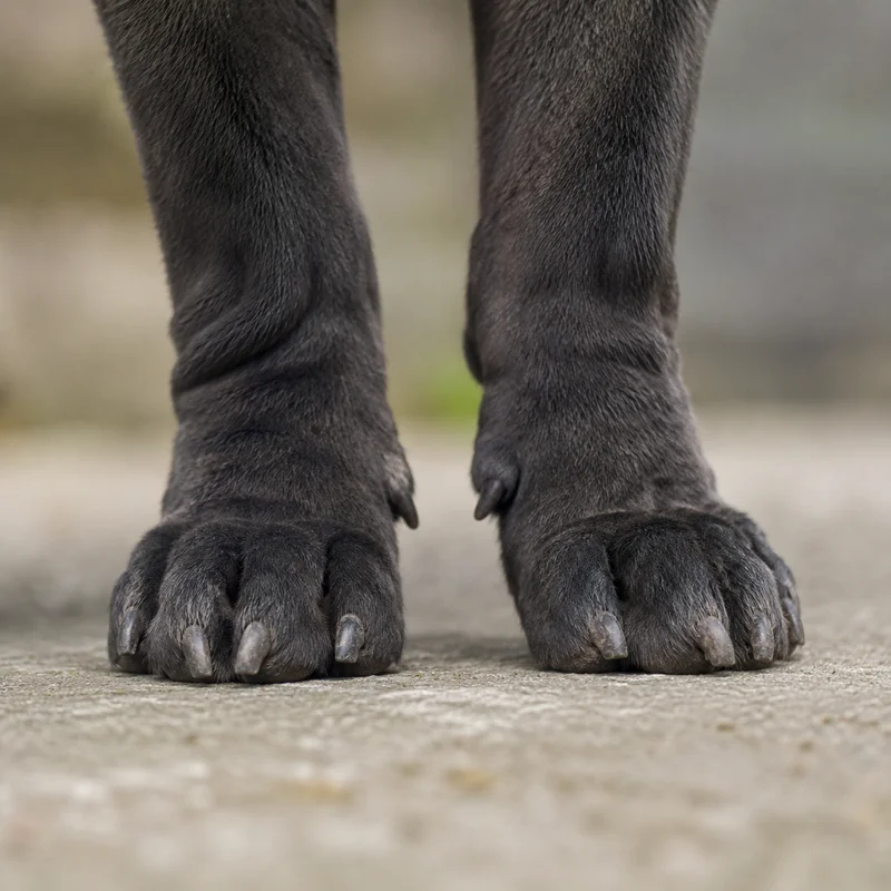 Chinese Shar-Pei — paws
