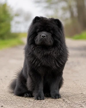 Chow Chow — sitting
