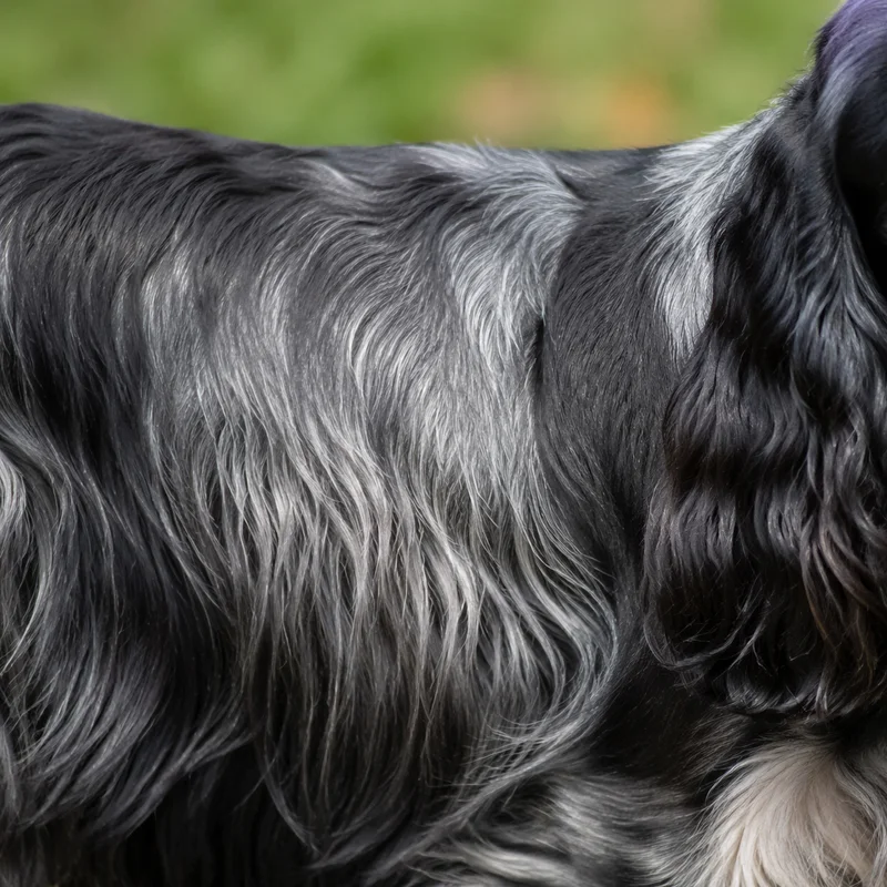 Cocker Spaniel — coat texture