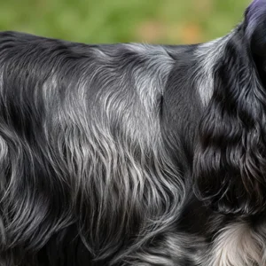 Cocker Spaniel — coat texture