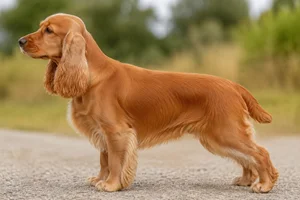 Cocker Spaniel — Red coat
