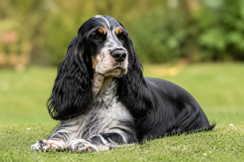 Cocker Spaniel — lying down