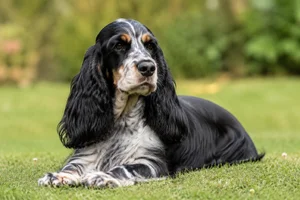 Cocker Spaniel — lying down