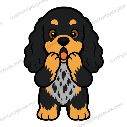 Cocker Spaniel surprised dog meme sticker