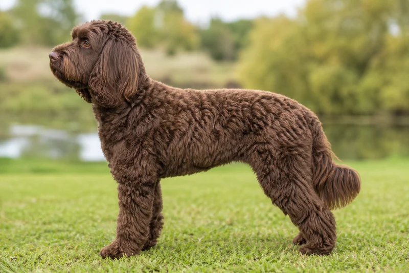 Cockerpoo — chocolate coat