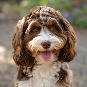 Cockerpoo — happy