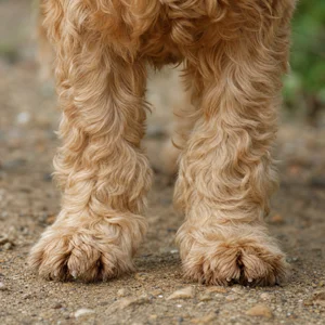 Cockerpoo — paws