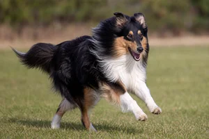 Collie — running