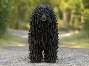 Corded Poodle breed photo