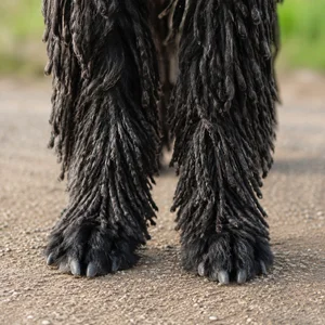 Corded Poodle — paws