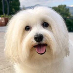 Coton de Tulear — happy