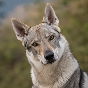 Czechoslovakian Wolfdog — alert