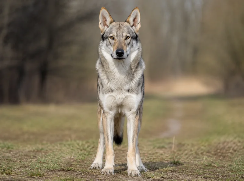 Czechoslovakian Wolfdog — front