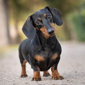 Dachshund — alert