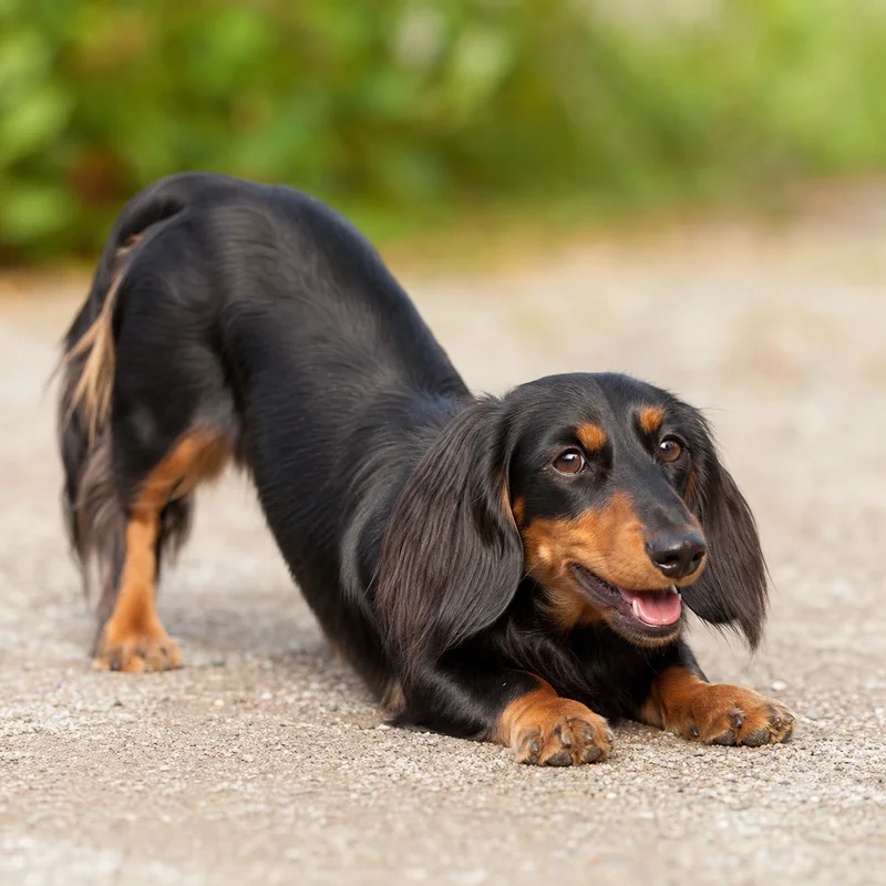 Dachshund — playful