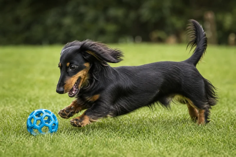 Dachshund — playing