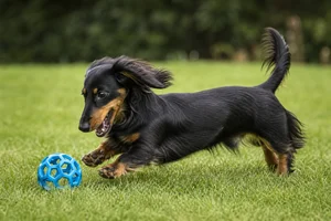 Dachshund — playing