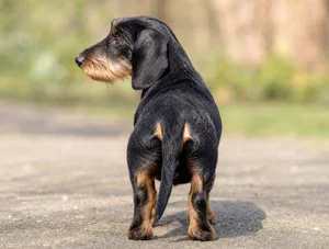 Dachshund — rear