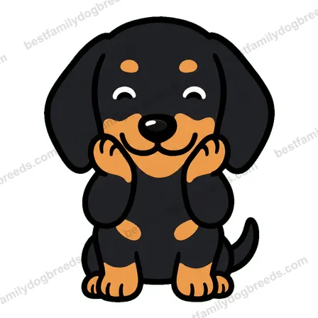 Dachshund dog meme sticker preview