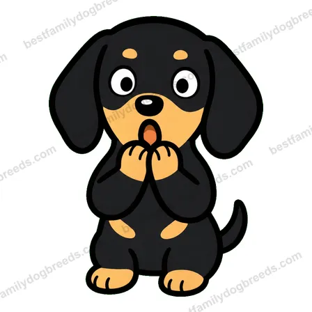 Dachshund surprised dog meme sticker preview