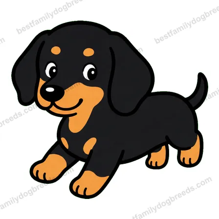 Dachshund dog meme sticker preview