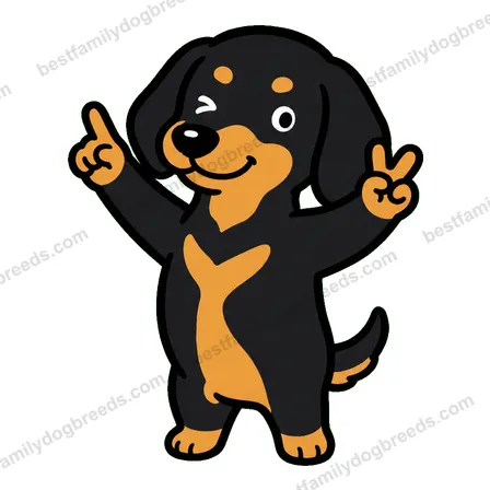 Dachshund sticker 12