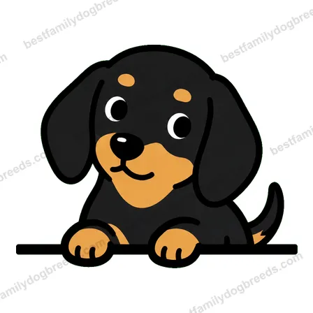 Dachshund sticker 17