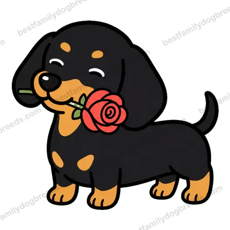 Dachshund sticker 22