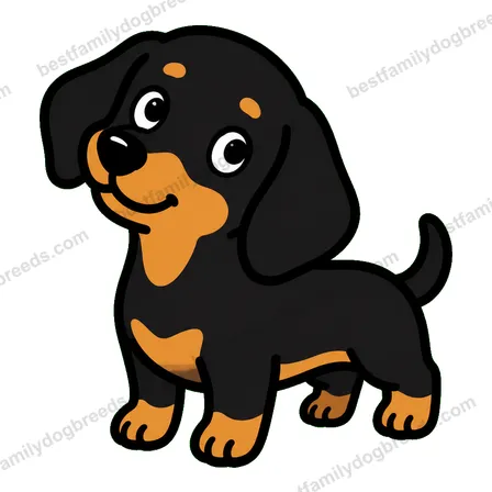 Dachshund sticker 25