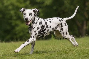 Dalmatian — running