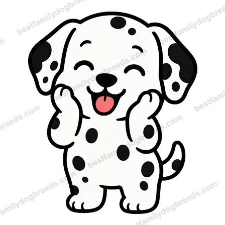 Dalmatian dog meme sticker preview