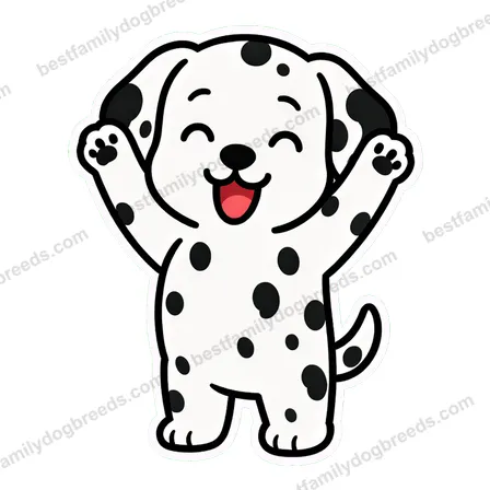 Dalmatian sticker 2