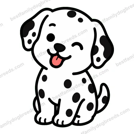 Dalmatian sticker 3