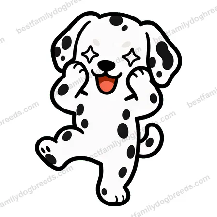 Dalmatian dog meme sticker preview