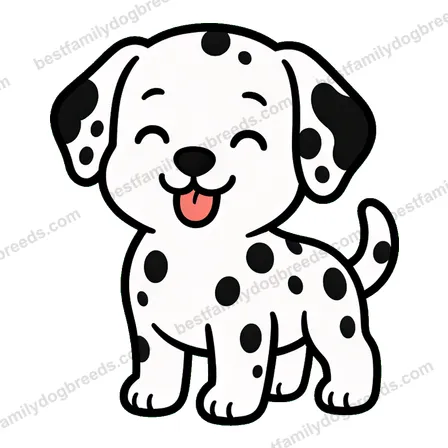 Dalmatian sticker 10