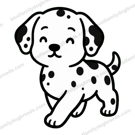 Dalmatian dog meme sticker preview