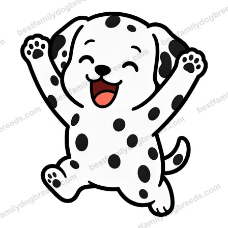 Dalmatian sticker 13