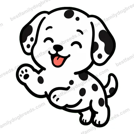 Dalmatian sticker 14