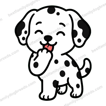 Dalmatian sticker 16
