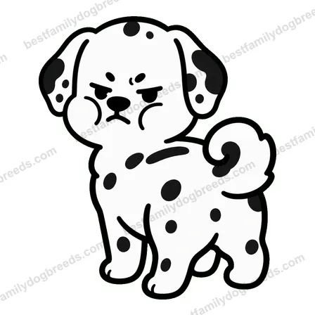 Dalmatian dog meme sticker preview