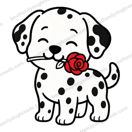 Dalmatian sticker 22